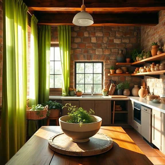 natural tones and hues