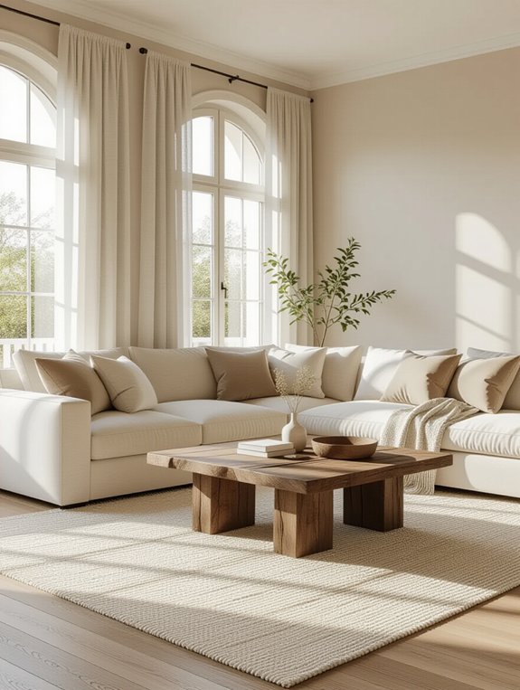 neutral rugs enhance sophistication