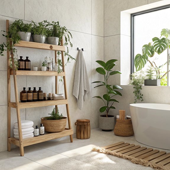 open shelving design concept