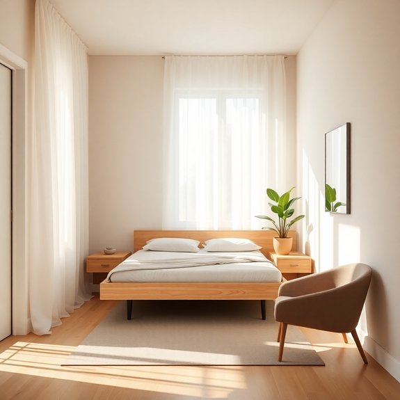 opt for compact furnishings