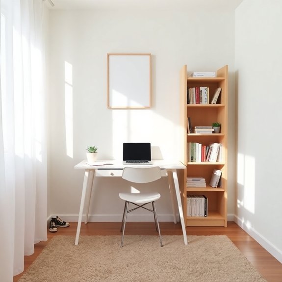 organized workspace for productivity