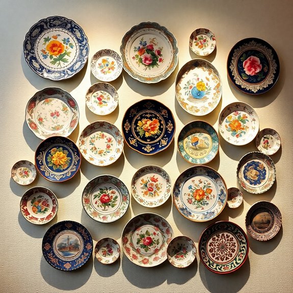 ornate ceramic dishware collection