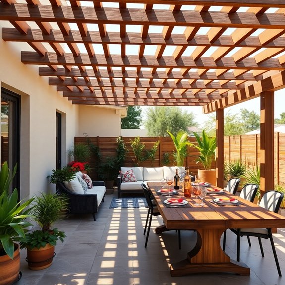 outdoor shade structure solution
