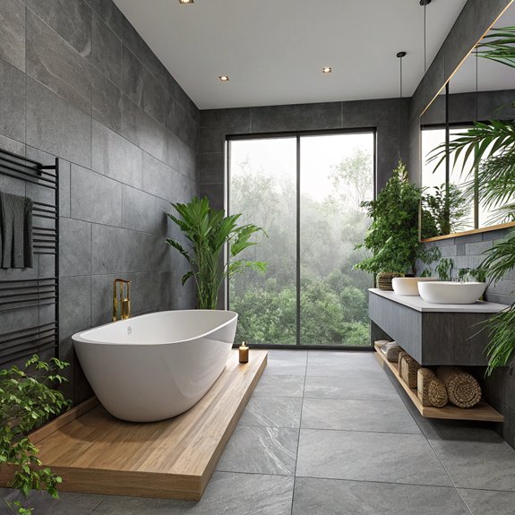 oversized ceramic flooring options