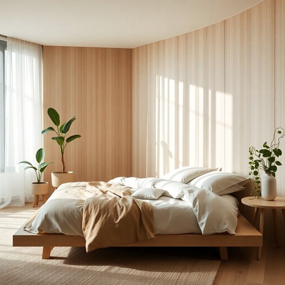peaceful indoor plant selection