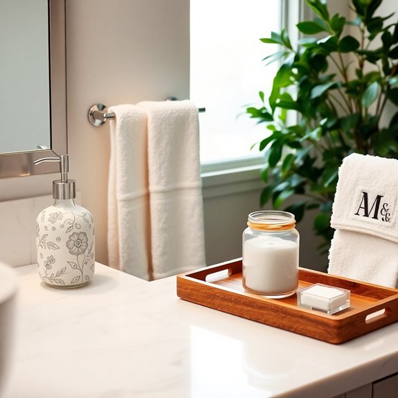 personalized bath essentials collection