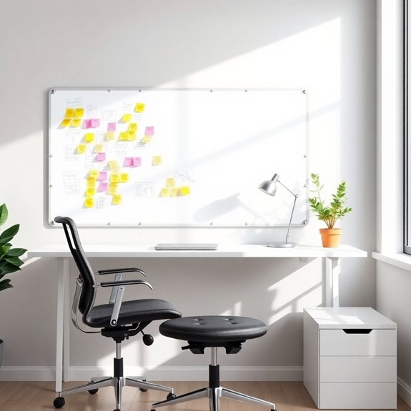 prepare a whiteboard setup