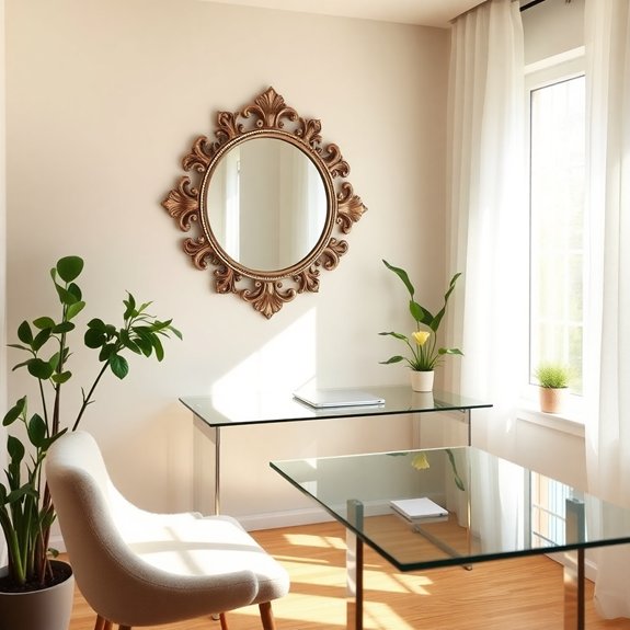 reflective surfaces amplify illumination