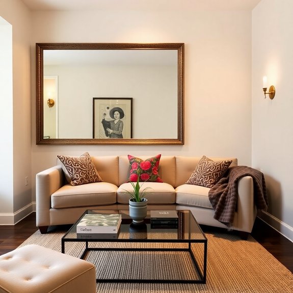 reflective surfaces enhance perception