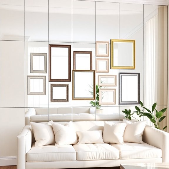 reflective wall design ideas