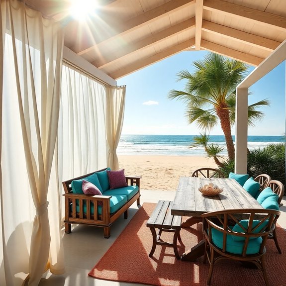 relaxing oceanfront atmosphere