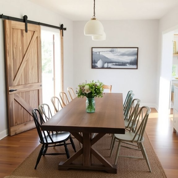 rustic home decor feature