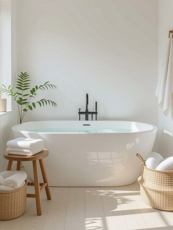 serene functional minimalist design