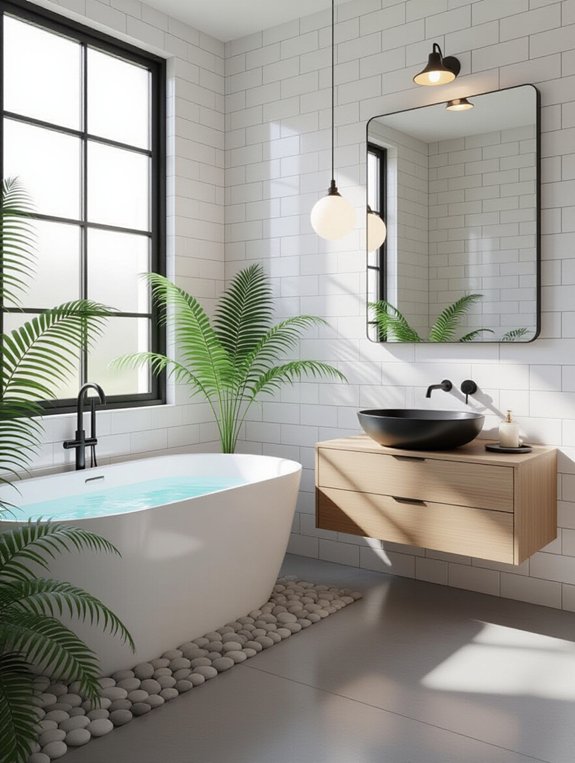 serene minimalist design retreat