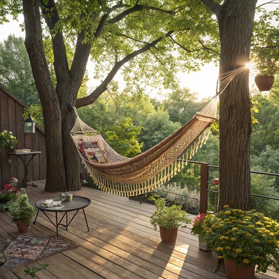 serene outdoor resting place