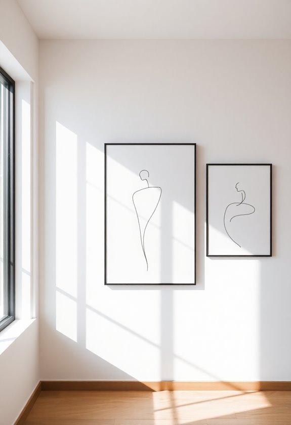 simple elegant line art