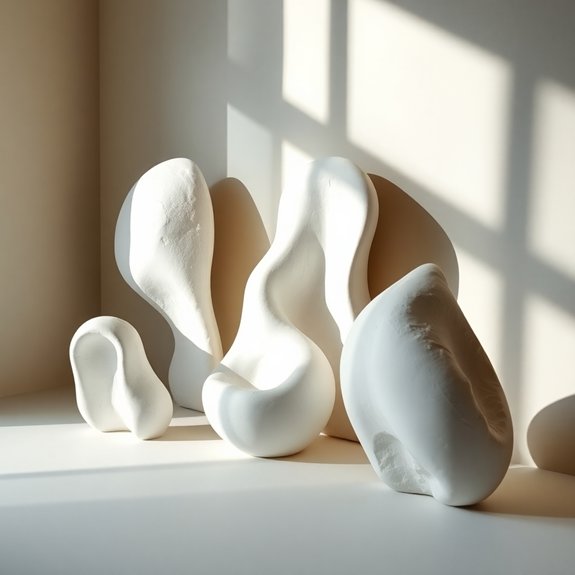 simple sculptural design elements