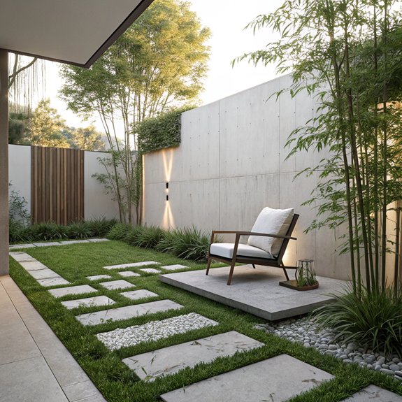 sleek contemporary aesthetic simplified