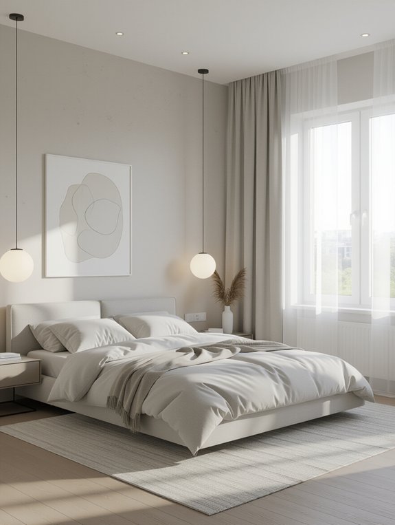 sleek minimalist lighting design