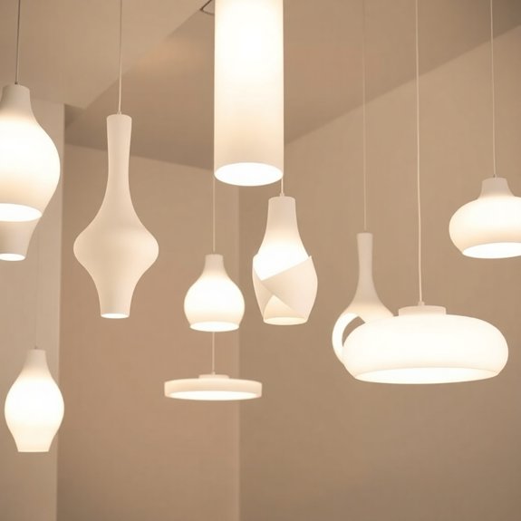 sleek modern lighting design