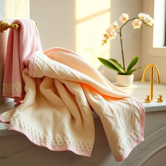 soft absorbent elegant towels