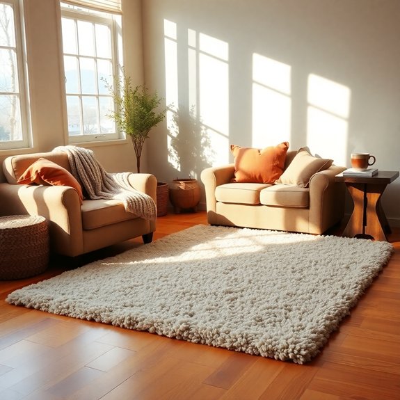 soft luxurious floor coverings