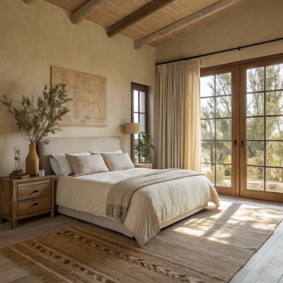 soothing earthy color palette