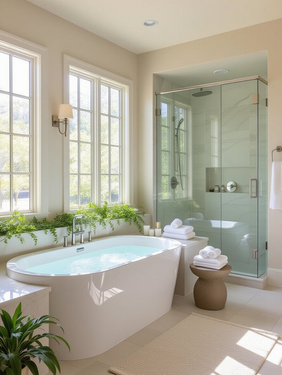 spa like bathroom retreat