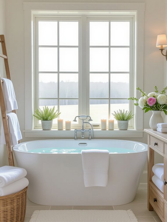 spa like bathtub retreat essentials
