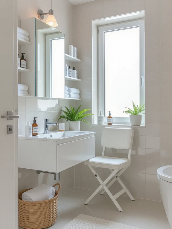 space saving bathroom solutions