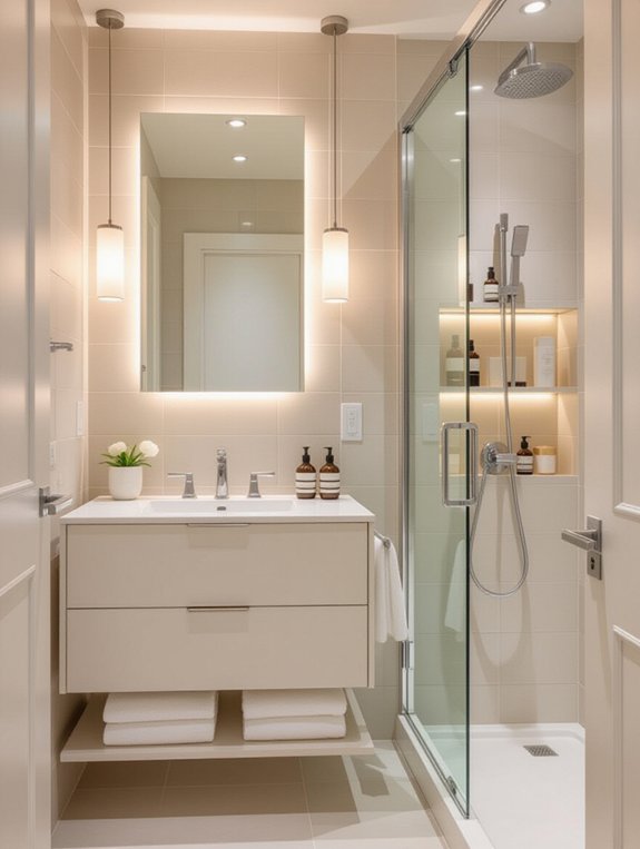 space saving pocket doors