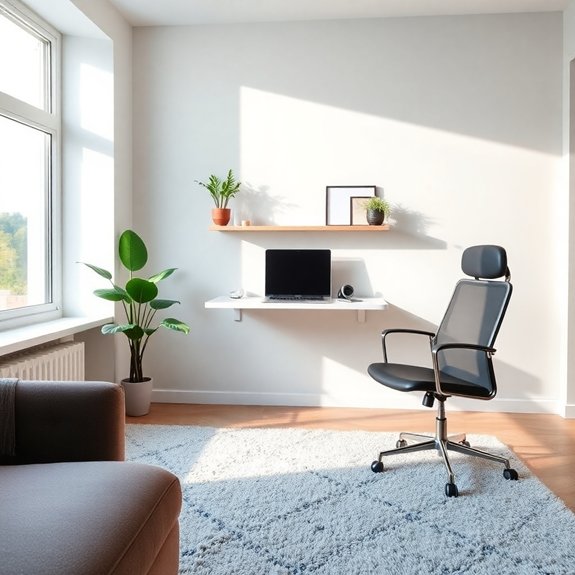 space saving wall desks