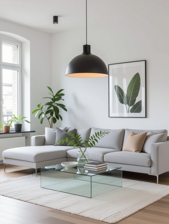 streamlined minimalist lighting options