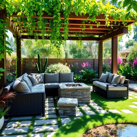 stylish alfresco living spaces