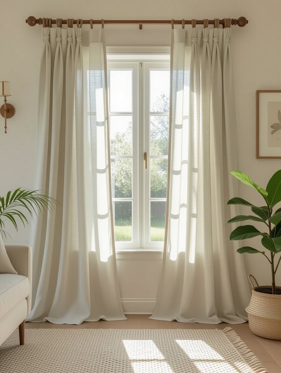 stylish diy curtain transformation