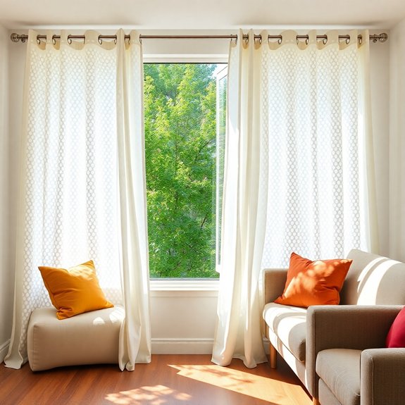 stylish eyelet window treatments