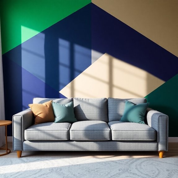 stylish geometric wall patterns