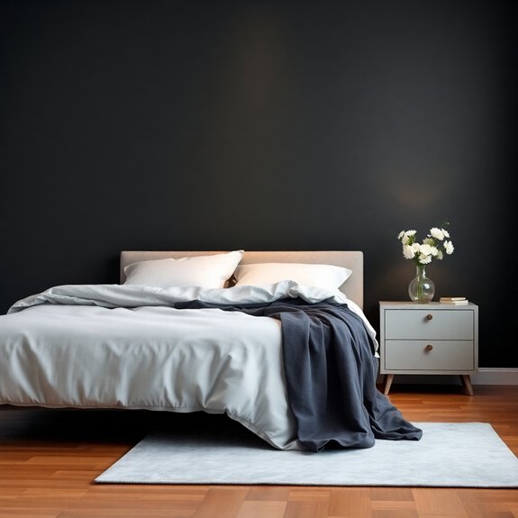 stylish gray wall decor
