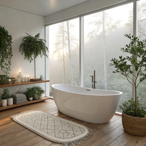 stylish independent bathtubs