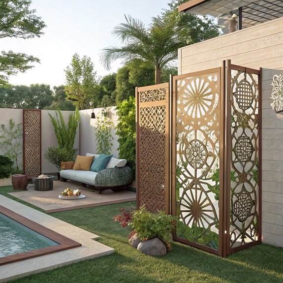 stylish privacy wall solutions