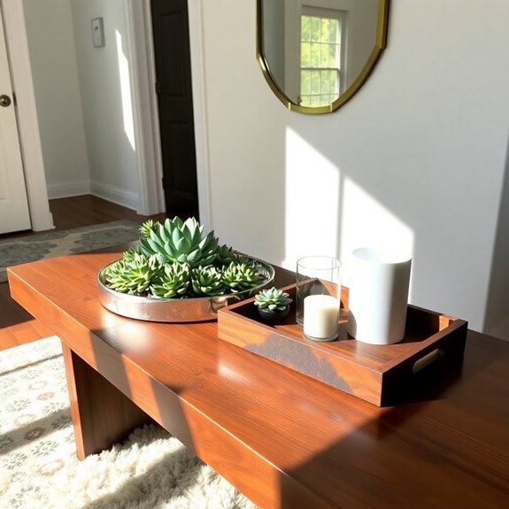 stylish serving and display