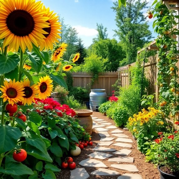 sustainable food gardening design