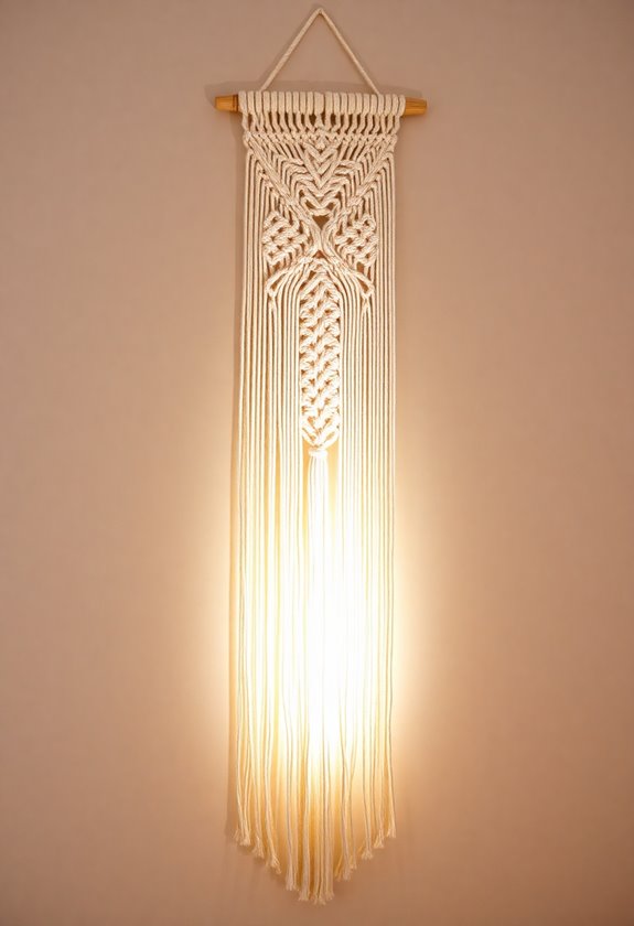 textured handmade wall decor