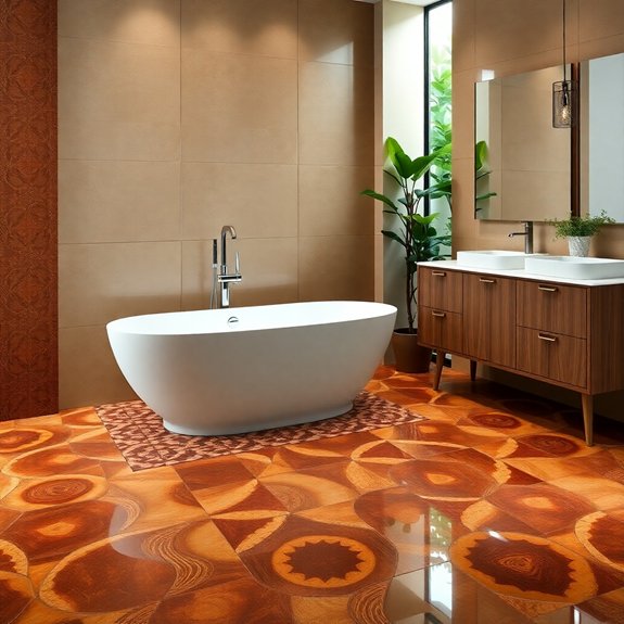 three dimensional tiled structures