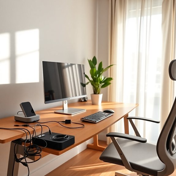 tidy up cable management