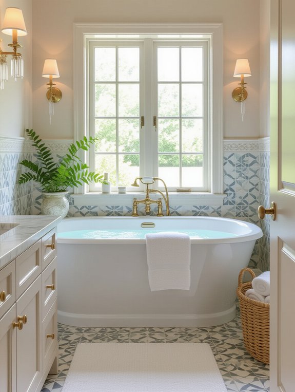 timeless luxury bathroom design