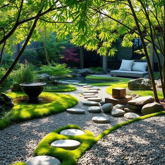 tranquil serene nature escape