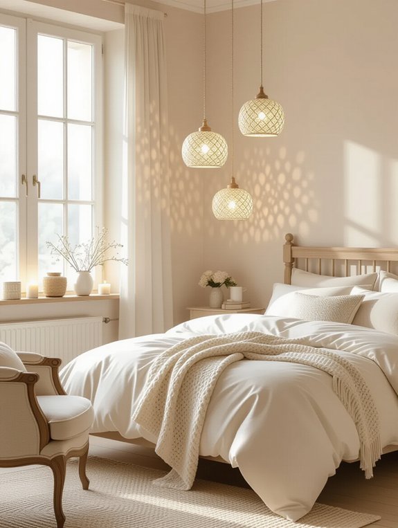 transform bedroom with lighting