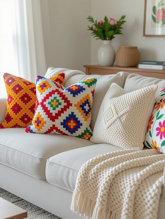 transform space with pillows