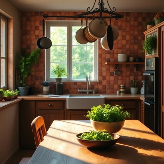 unique kitchen wall designs
